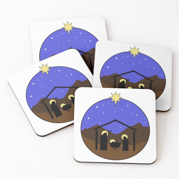 Item preview, Manger Christmas Nativity Scene designed and sold by KTSubz Faith & Fun Designs.