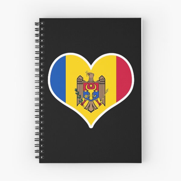 Item preview, Moldova Flag Heart designed and sold by PKHalford.
