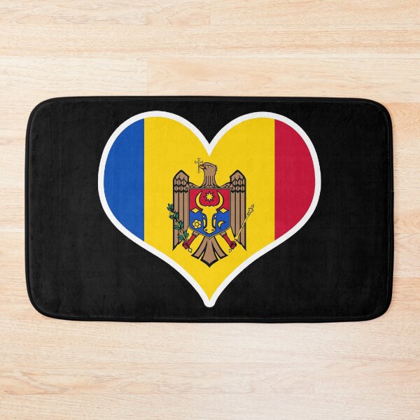 Item preview, Moldova Flag Heart designed and sold by PKHalford.