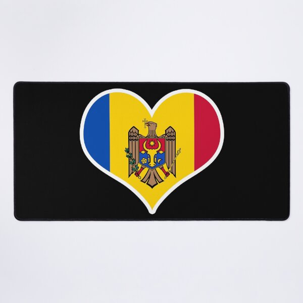 Item preview, Moldova Flag Heart designed and sold by PKHalford.