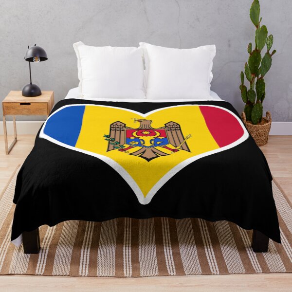 Item preview, Moldova Flag Heart designed and sold by PKHalford.