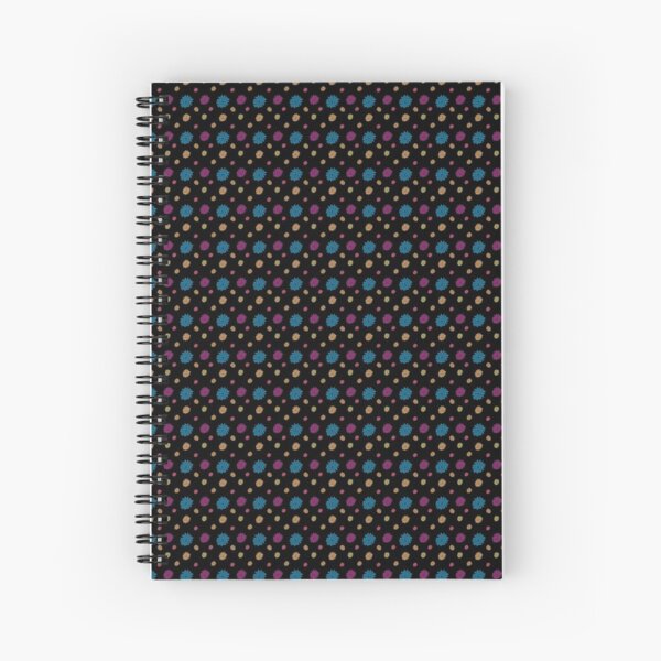Flower pattern Spiral Notebook