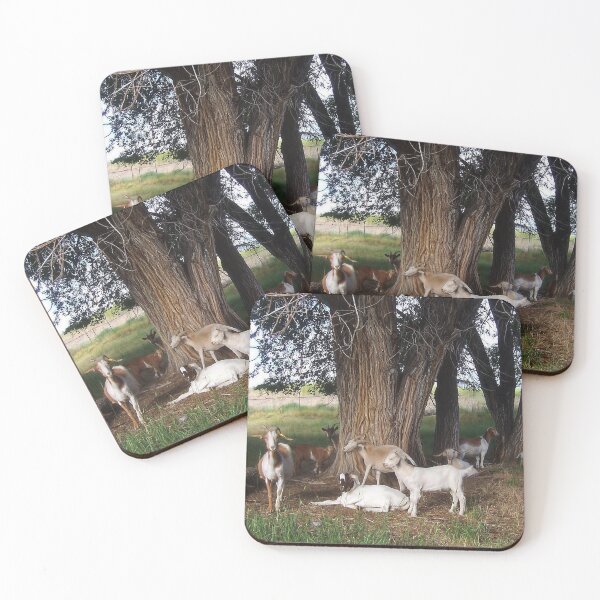 Item preview, Goats at Siesta Under the Trees designed and sold by dogplay.