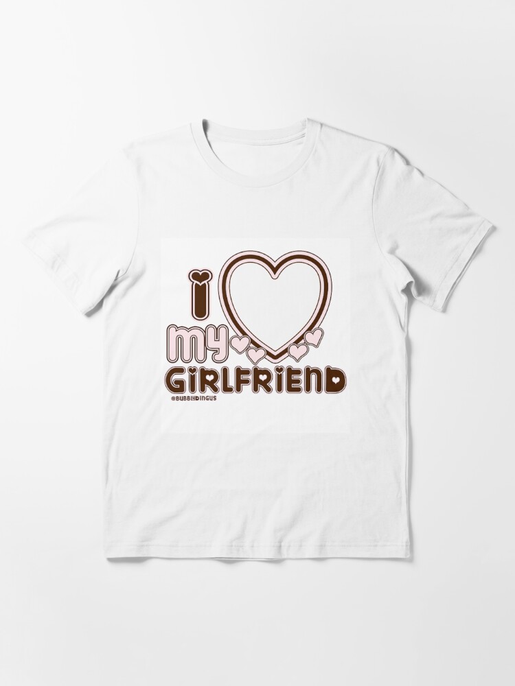 Custom I Love My Girlfriend Fleece Short By Apporter Shirt