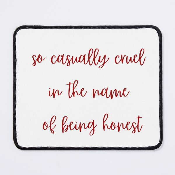 Item preview, Copy of so casually cruel in the name of being honest #3 designed and sold by readallthebooks.
