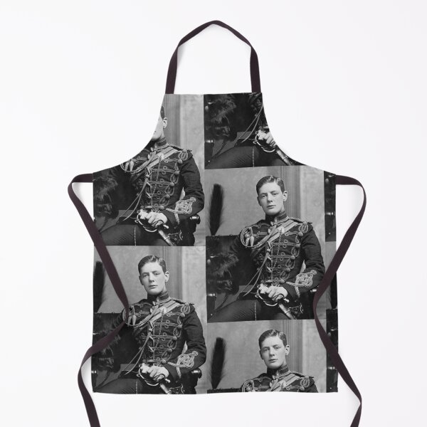 Item preview, Winston Churchill In The Dress Uniform Of The Queen's Own Hussar designed and sold by BritishYank.