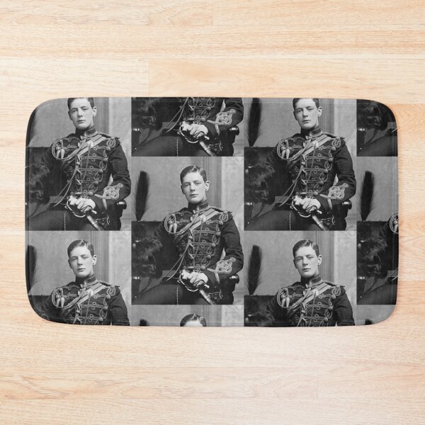 Item preview, Winston Churchill In The Dress Uniform Of The Queen's Own Hussar designed and sold by BritishYank.