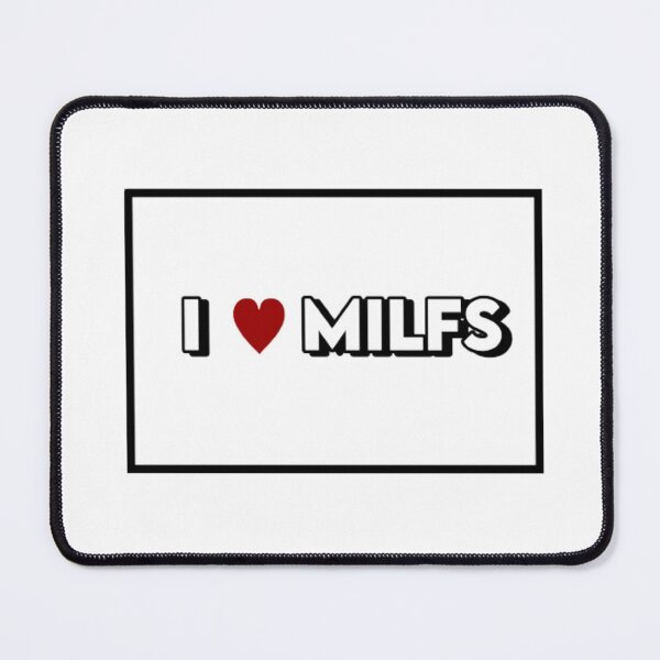 Item preview, I Heart MILFS Print designed and sold by madebymarolus.