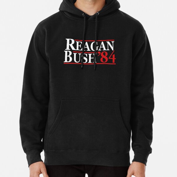 REAGAN BUSH 84 Pullover Hoodie