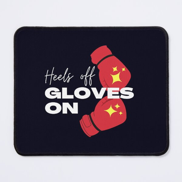 Item preview, Heels Off Gloves On women boxing designed and sold by Tecnofa.
