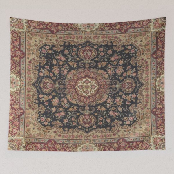 Item preview, VINTAGE BLACK ORIENTAL DESIGN designed and sold by leoro2025.