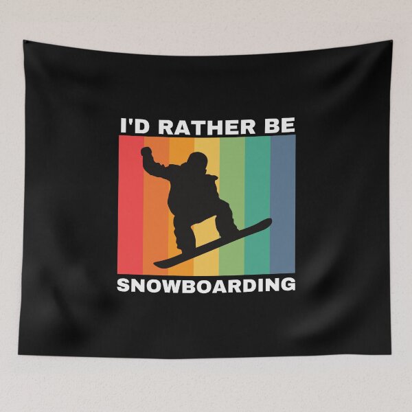 Item preview, I'd Rather Be Snowboarding designed and sold by Crafty-Mornings.