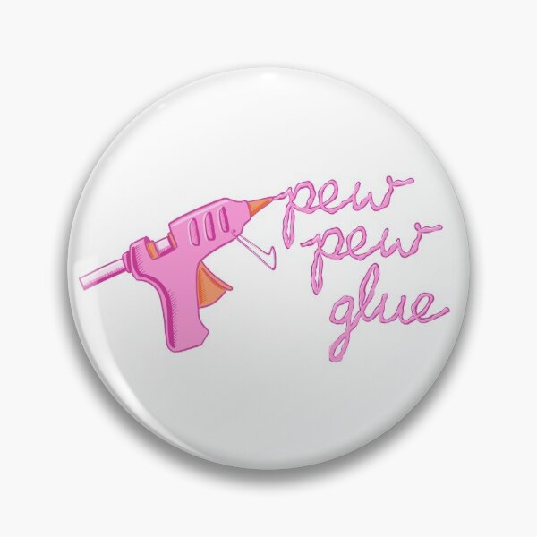 Item preview, Pew pew glue (pink) designed and sold by Science Lab Designs.