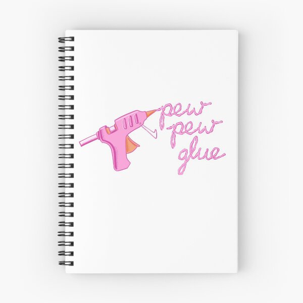 Item preview, Pew pew glue (pink) designed and sold by Science Lab Designs.