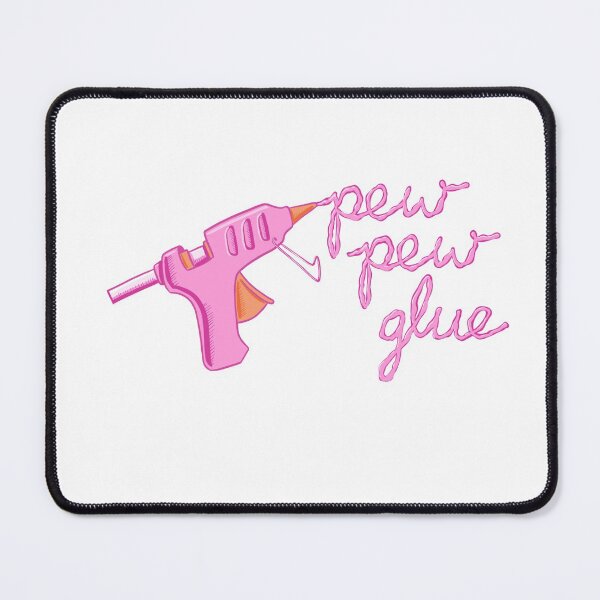 Item preview, Pew pew glue (pink) designed and sold by Science Lab Designs.