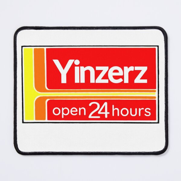 Item preview, Yinzers Retro Theme Convenience Store Sign Logo Throwback Joke Yinz Meme designed and sold by Markver1.