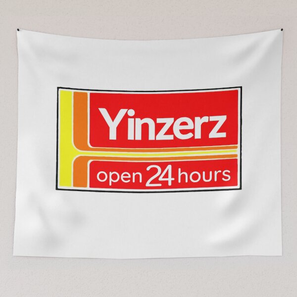 Item preview, Yinzers Retro Theme Convenience Store Sign Logo Throwback Joke Yinz Meme designed and sold by Markver1.