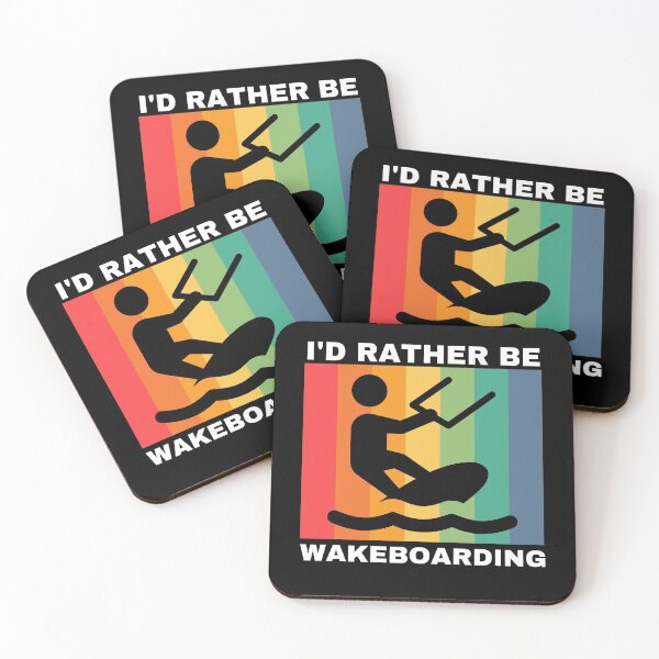 Item preview, I'd Rather Be Wakeboarding designed and sold by Crafty-Mornings.