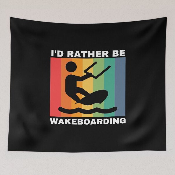 Item preview, I'd Rather Be Wakeboarding designed and sold by Crafty-Mornings.