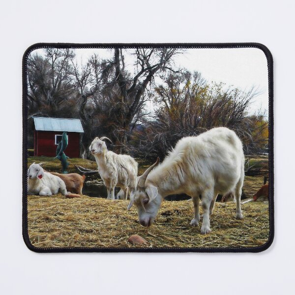 Item preview, Goats At the Pond designed and sold by dogplay.