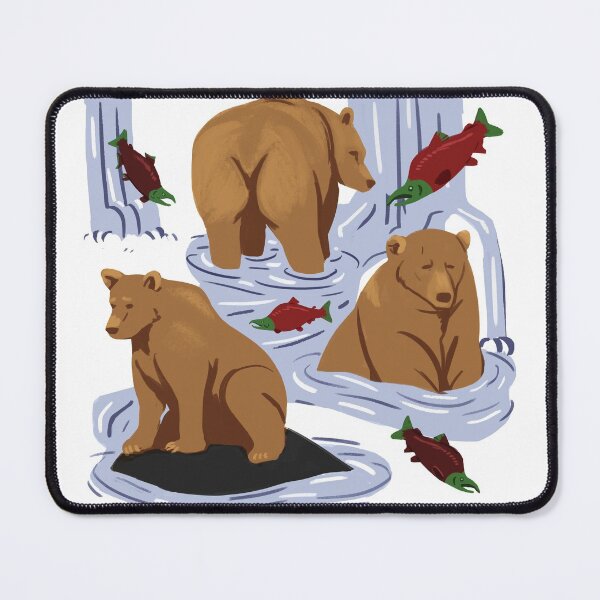 Item preview, Katmai Bears Block designed and sold by kirnetart.