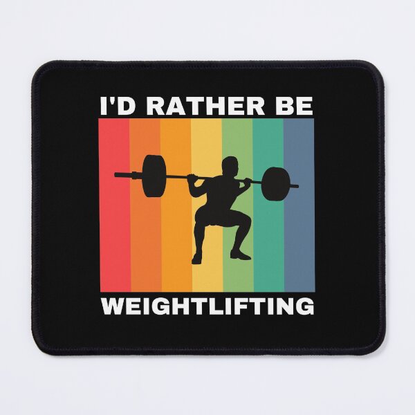 Item preview, I'd Rather Be Weightlifting designed and sold by Crafty-Mornings.
