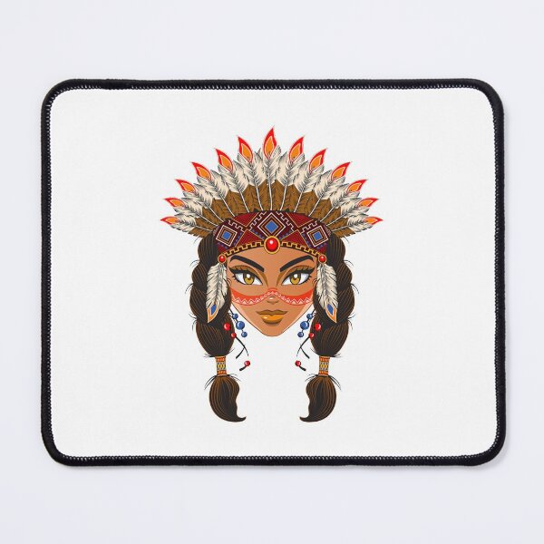 Item preview, Native American Woman designed and sold by RoselinLove.