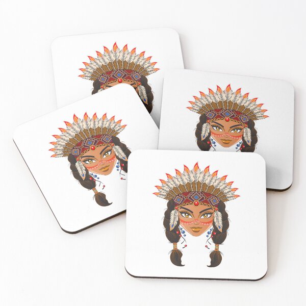 Item preview, Native American Woman designed and sold by RoselinLove.
