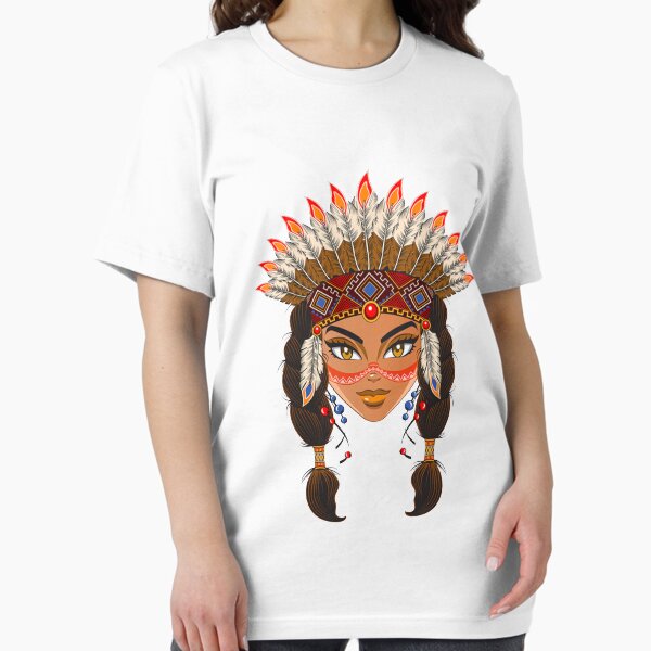 Item preview, Native American Woman designed and sold by RoselinLove.