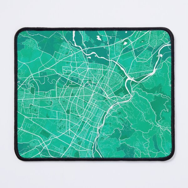 Item preview, Turin City Map of Piedmont, Italy - Watercolor designed and sold by deMAP.
