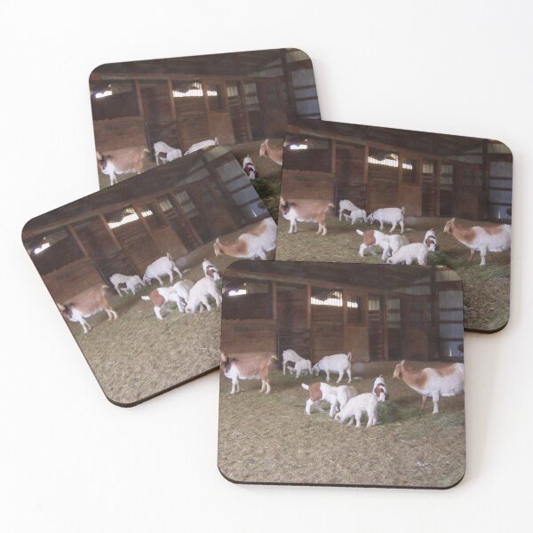 Item preview, Goats in the Barn designed and sold by dogplay.