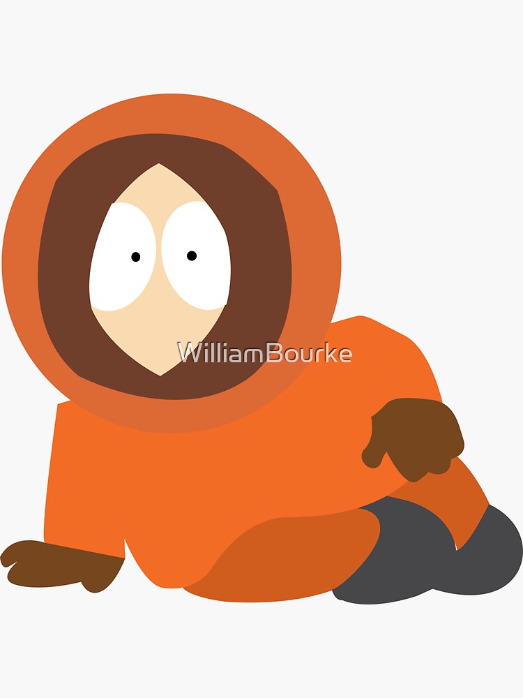 Smexy Kenny South Park Funny Character Sticker For Sale By Williambourke Redbubble
