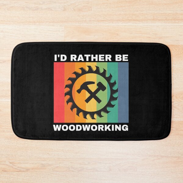 Item preview, I'd Rather Be Woodworking designed and sold by Crafty-Mornings.