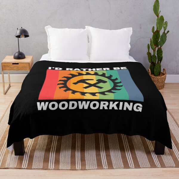 Item preview, I'd Rather Be Woodworking designed and sold by Crafty-Mornings.