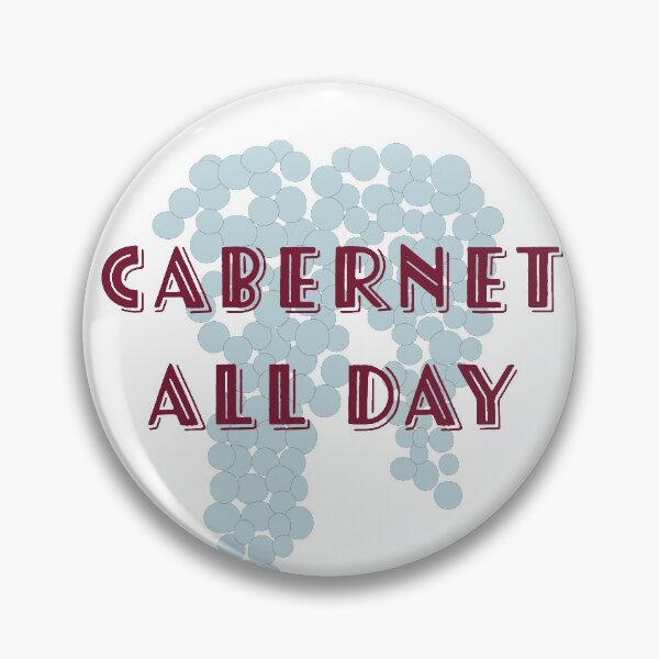 Artikelvorschau, Cabernet den ganzen Tag entworfen und verkauft von BullishGraphics.