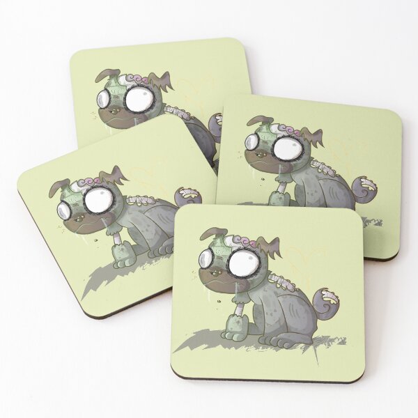 Item preview, Zombie Pug designed and sold by NomiBomi.