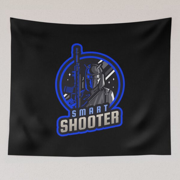 Item preview, Blue smart shooter with a sniper riffle  designed and sold by Nataliea1286.