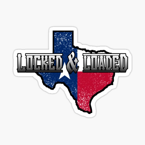 thumbnail image 2 of Live Laugh Lock And Load Sticker Or Magnet 2 of 9