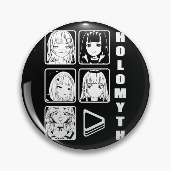 Item preview, Hololive EN Holomyth Grayscale   designed and sold by Christopher668.
