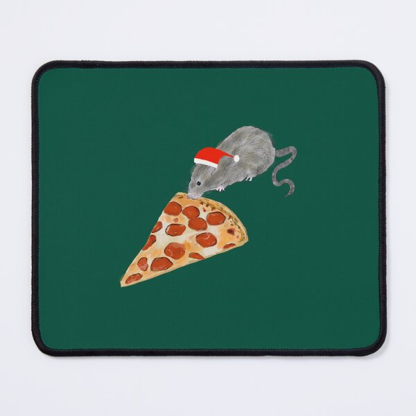 Item preview, A Very NYC Christmas - Pizza Rat designed and sold by Rae-Rabbs.