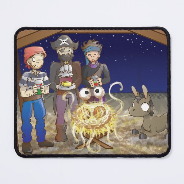 Item preview, The Birth of the Flying Spaghetti Monster designed and sold by NomiBomi.