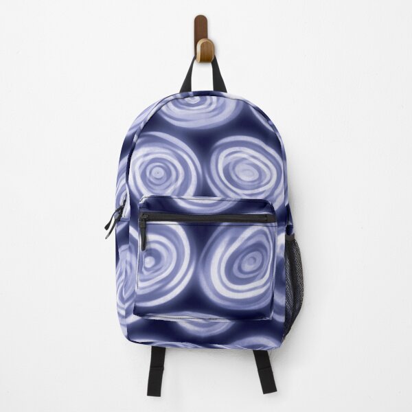 Item preview, Large Blue Squiggly Swirly Spiral Circles designed and sold by James-Cole.