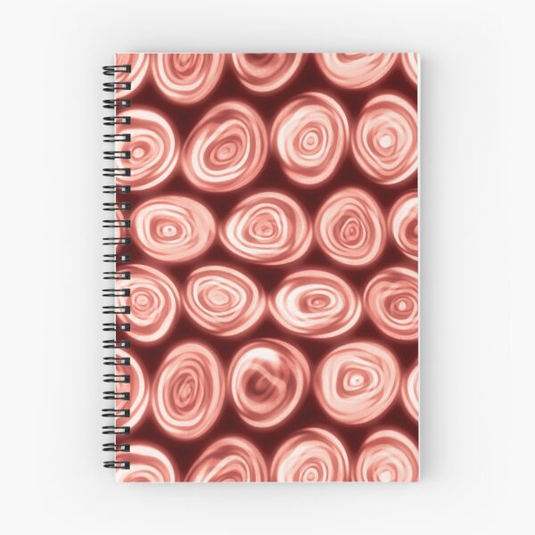 Item preview, Large Bright Red Squiggly Swirly Spiral Circles designed and sold by James-Cole.