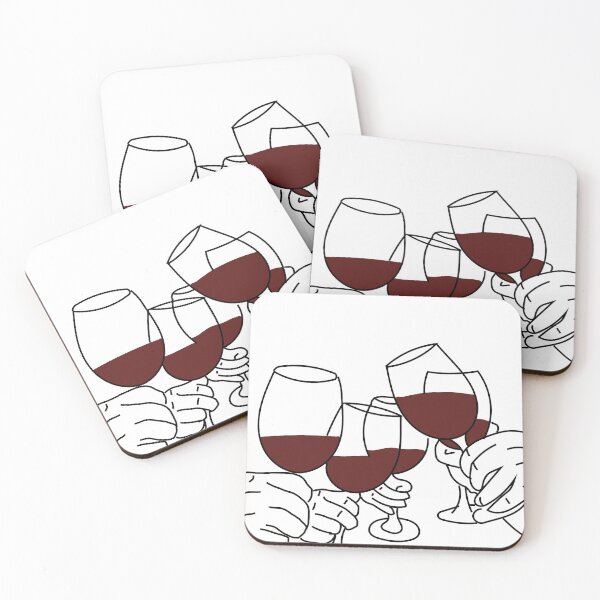 Item preview, Cheers! Wine Glasses designed and sold by BullishGraphics.