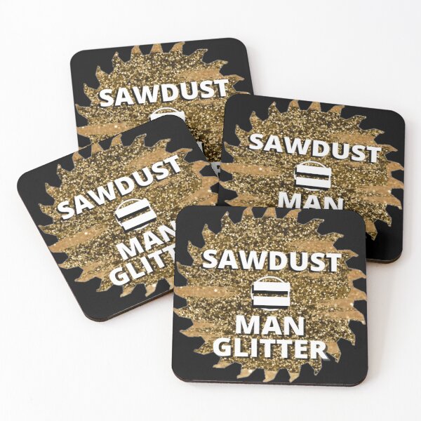 Item preview, Sawdust = man glitter designed and sold by BirdieMama.