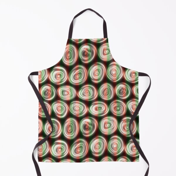 Item preview, Large Candy Cane Stripes Squiggly Swirly Spiral Circles designed and sold by James-Cole.