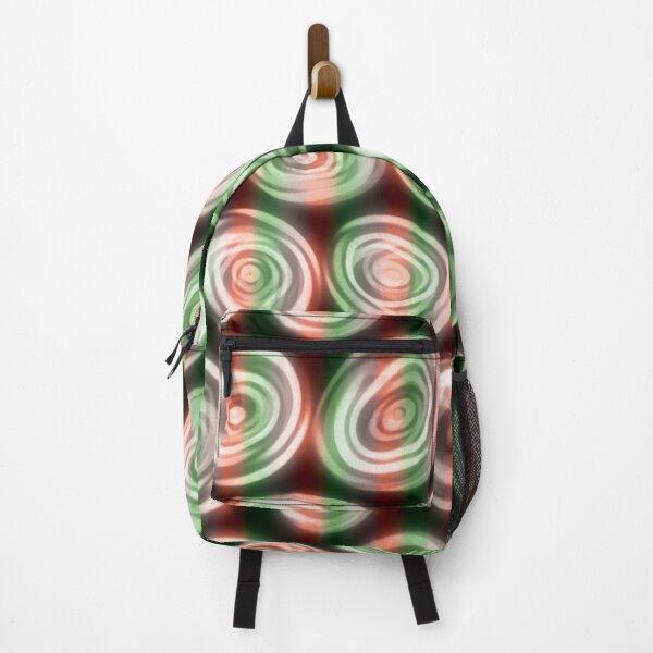 Item preview, Large Candy Cane Stripes Squiggly Swirly Spiral Circles designed and sold by James-Cole.