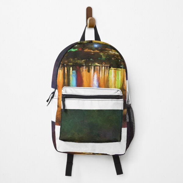 Item preview, Lake Como at Night designed and sold by BobbyDArt.