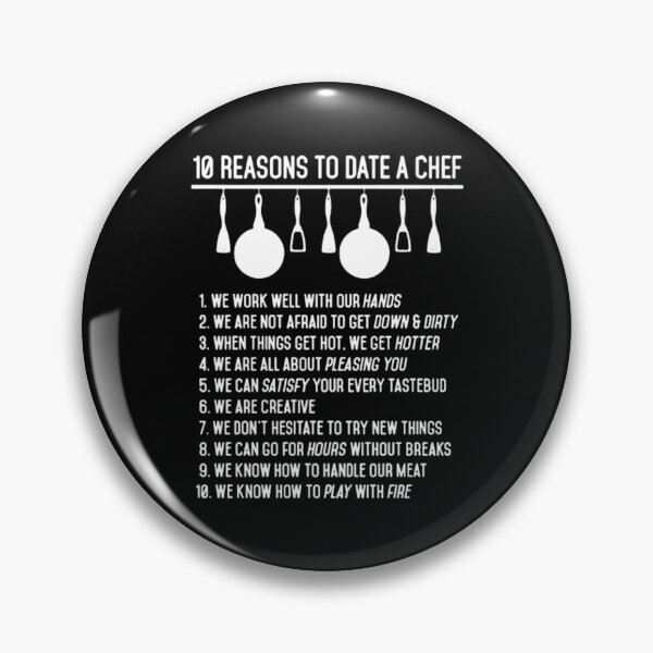 Item preview, 10 Reason To Date A Chef designed and sold by aryagiri.