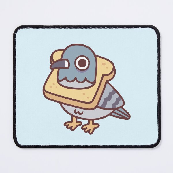 Item preview, Cute Pigeon With Bread Necklace Funny designed and sold by rustydoodle.